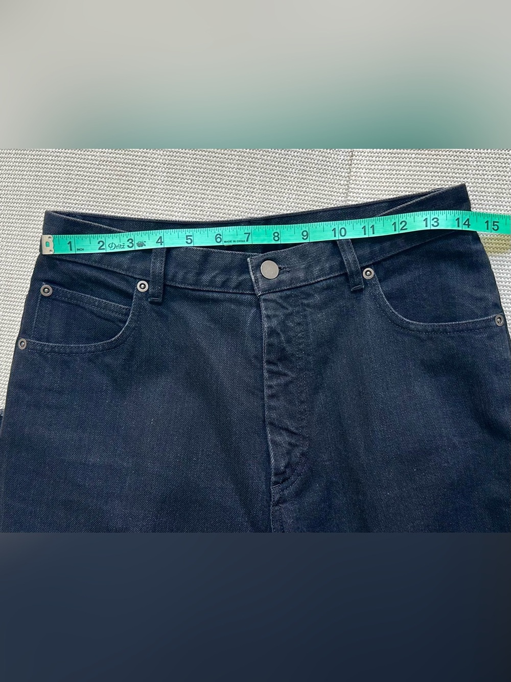 CELINE Phoebe Philo rare clean black denim jeans sz 40 - Picture 13 of 15